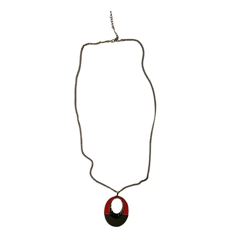 Boho Long Necklace in Vintage Tone